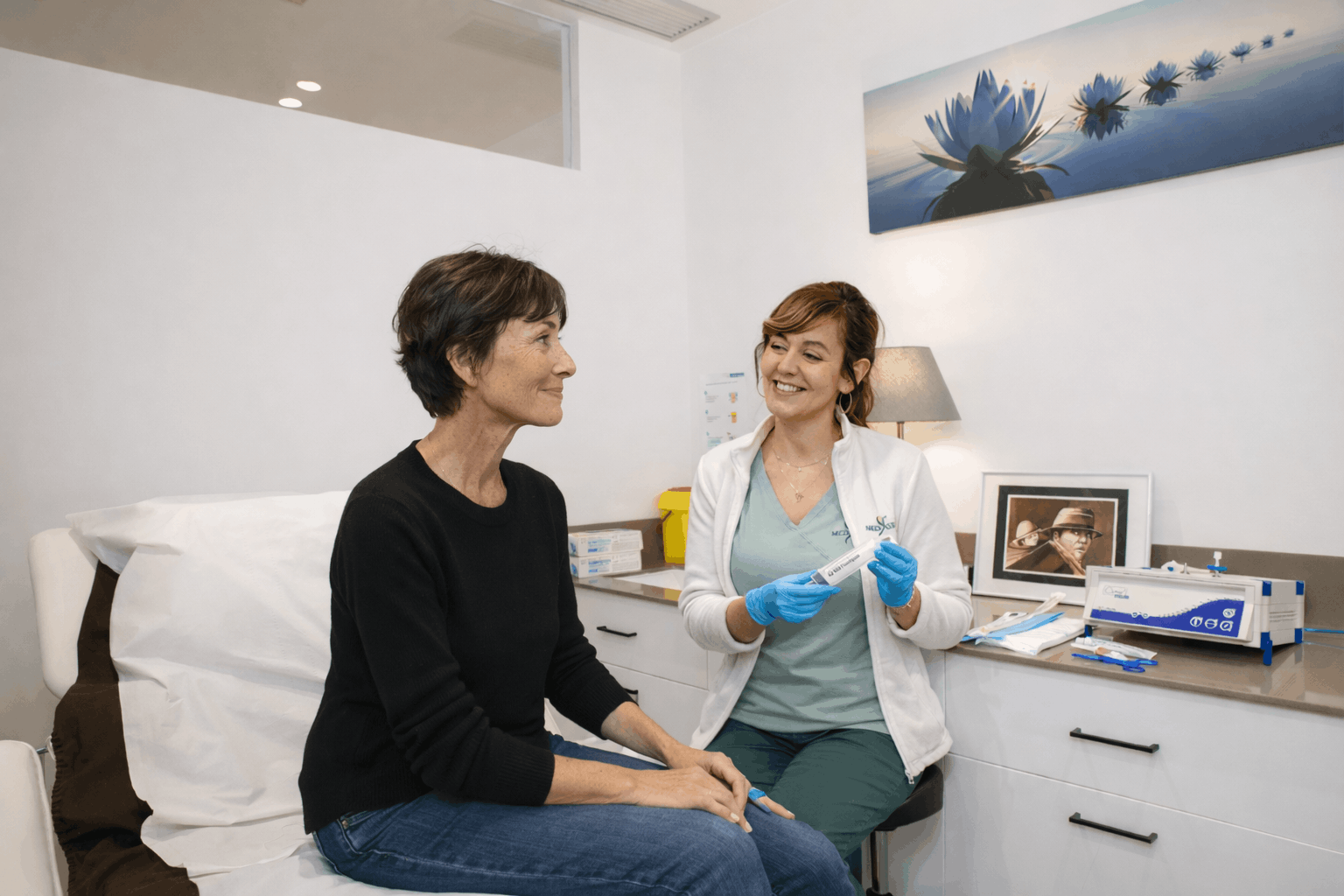 Terapia de ozonoterapia médica en Medicus Gaia para mejorar la salud celular y metabólica.