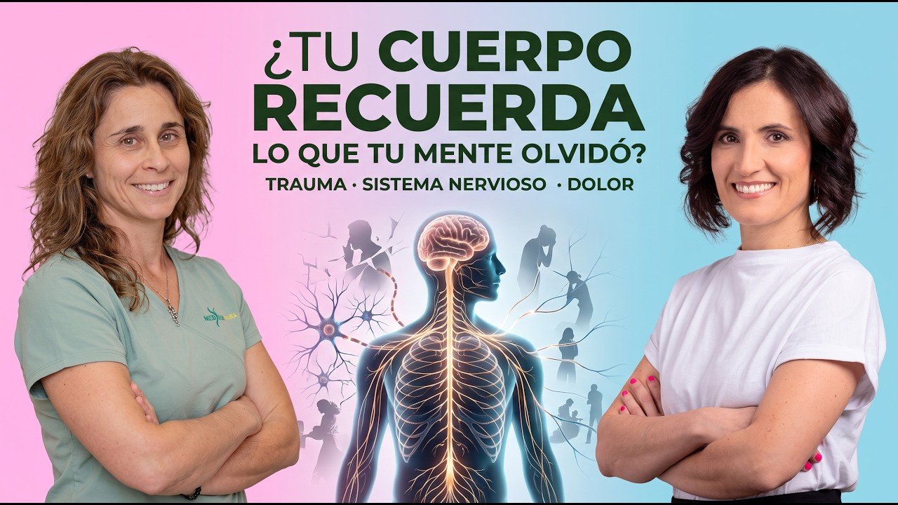 Dra. Cristina Pellicer en el podcast Rompe con el dolor sobre trauma psicológico y dolor crónico.